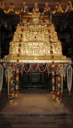srirangam thayar sannathi gold mandapa vimanam